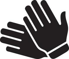 Hand icon symbol vector image. Illustration of the isolated finger hand touch human design. EPS 10