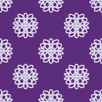pattern with flower illustration design photo