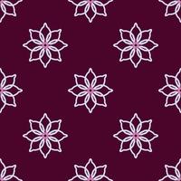 pattern with flower illustration design photo