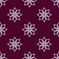 pattern with flower illustration design photo