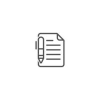 notebook and archive simple icon vector