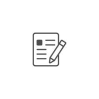 notebook and archive simple icon vector