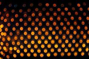 abstract bokeh background of golden light burst made from bokeh motion. photo