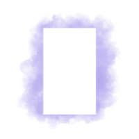 mano pintado acuarela rectángulo en un blanco fondo, vector suave acuarela salpicar fondo, acuarela resumen forma aislado en blanco fondo, pintar chapoteo png