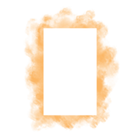 mano pintado acuarela rectángulo en un blanco fondo, vector suave acuarela salpicar fondo, acuarela resumen forma aislado en blanco fondo, pintar chapoteo png