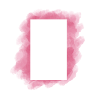 hand painted watercolor rectangle on a white background, Vector soft watercolor splatter background, Watercolor abstract shape isolated on white background, Paint splash png