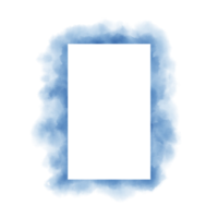 mano pintado acuarela rectángulo en un blanco fondo, vector suave acuarela salpicar fondo, acuarela resumen forma aislado en blanco fondo, pintar chapoteo png