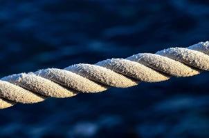 White nautical rope photo