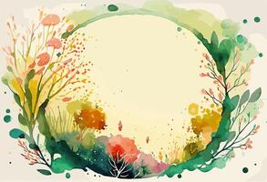 Beautiful Floral Spring Background. vector