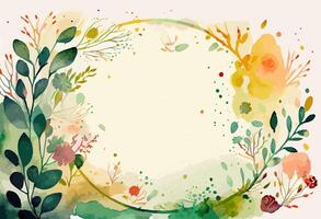 Beautiful Floral Spring Background. vector