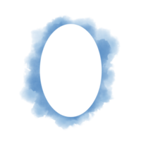 mano pintado acuarela oval en un blanco fondo, vector suave acuarela salpicar fondo, acuarela resumen forma aislado en blanco fondo, pintar chapoteo png