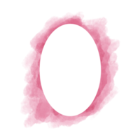 mano pintado acuarela oval en un blanco fondo, vector suave acuarela salpicar fondo, acuarela resumen forma aislado en blanco fondo, pintar chapoteo png