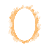 mano pintado acuarela oval en un blanco fondo, vector suave acuarela salpicar fondo, acuarela resumen forma aislado en blanco fondo, pintar chapoteo png