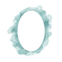 mano pintado acuarela oval en un blanco fondo, vector suave acuarela salpicar fondo, acuarela resumen forma aislado en blanco fondo, pintar chapoteo png