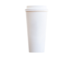 Disposable coffee cup, Paper coffee cup mockup. png