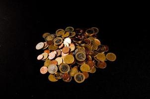 Pile of coins photo