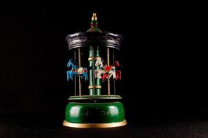 Small toy carousel photo