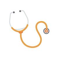medical stethoscope of nurse and doctor to examine the patient's body vector