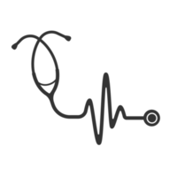 medical stethoscope of nurse and doctor to examine the patient's body png