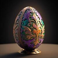 Decorative Colorful Easter eggs images for Easter day photo