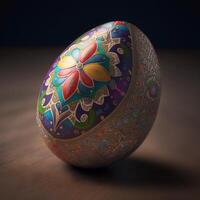 Decorative Colorful Easter eggs images for Easter day photo