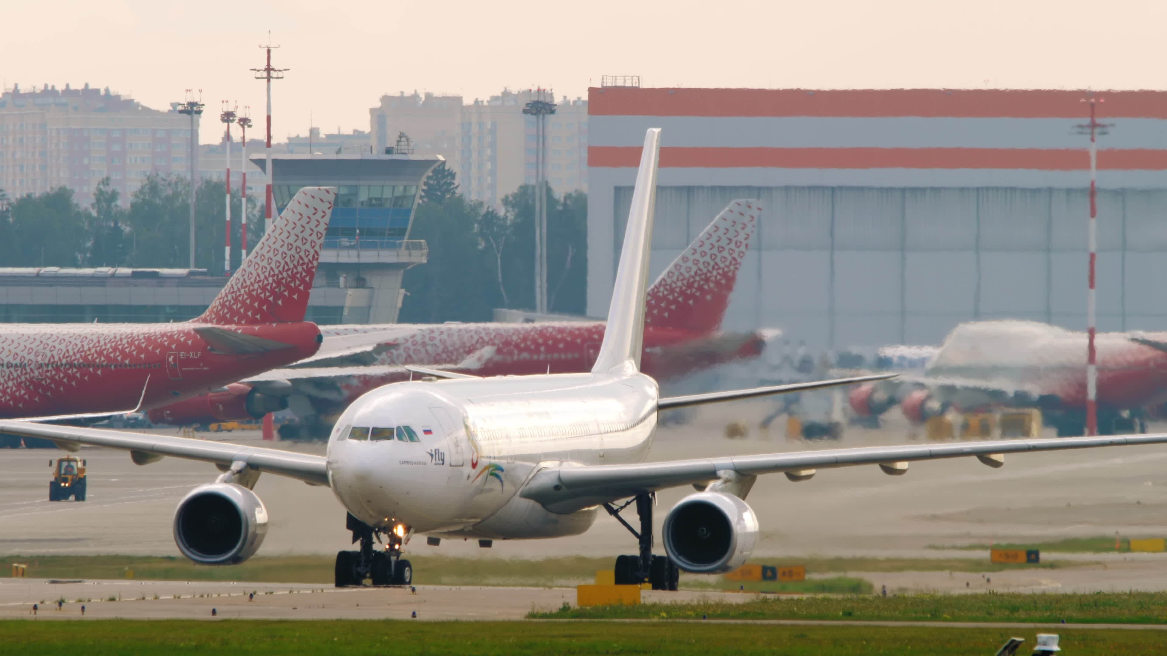 MOSCOW, RUSSIAN FEDERATION JULY 29, 2021 - Airline Iflay Sanya livery ...
