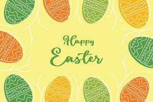 geometric pattern abstract background, with transparent easter ornament and twigs, Template for banner, poster, social media, spring greeting card. vector