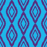 blue geometric ethnic pattern traditional illustration background photo