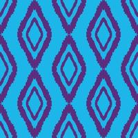 blue geometric ethnic pattern traditional illustration background photo