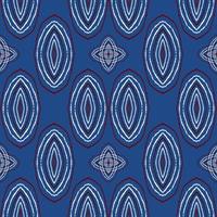 blue geometric ethnic pattern illustration background photo