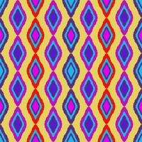 yellow geometric ethnic pattern traditional illustration background photo