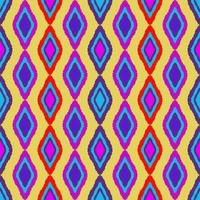 yellow geometric ethnic pattern traditional illustration background photo