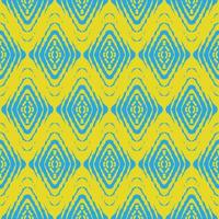 yellow geometric ethnic pattern traditional illustration background photo