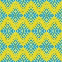 yellow geometric ethnic pattern traditional illustration background photo