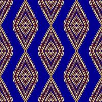 brown geometric ethnic pattern traditional illustration background photo