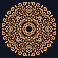 Decorative elements luxury ornament pattern gradient mandala design vector