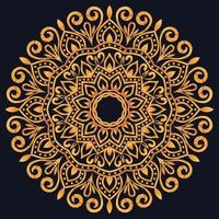 Decorative elements luxury ornament pattern gradient mandala design vector