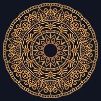 Decorative elements luxury ornament pattern gradient mandala design vector