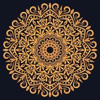 Decorative elements luxury ornament pattern gradient mandala design vector