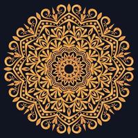 Decorative elements luxury ornament pattern gradient mandala design vector