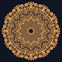 Decorative elements luxury ornament pattern gradient mandala design vector