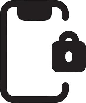 Lock security icon symbol vector image. Illustration of the key secure access system vector design. EPS 10