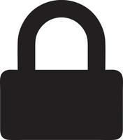 Lock security icon symbol vector image. Illustration of the key secure access system vector design. EPS 10