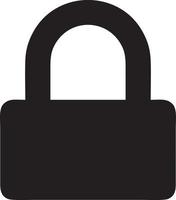 Lock security icon symbol vector image. Illustration of the key secure access system vector design. EPS 10