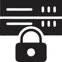 Lock security icon symbol vector image. Illustration of the key secure access system vector design. EPS 10