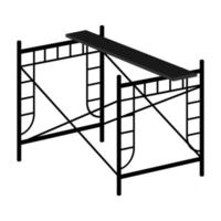 Scaffolding icon vector