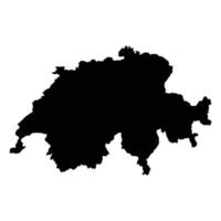 switzerland map icon vektor vector