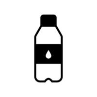 diseño de icono de botella de agua vector