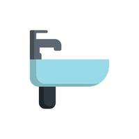 bathroom sink icon design vector template