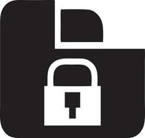 Lock security icon symbol vector image. Illustration of the key secure access system vector design. EPS 10